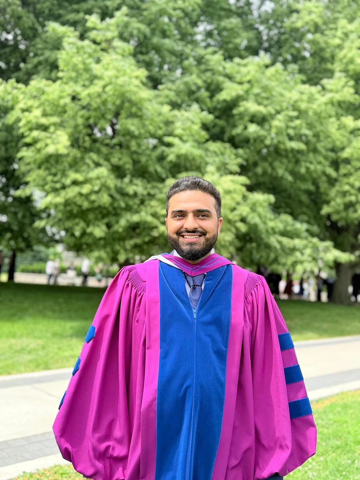 Muhammad Umair Danish at Western University convocation